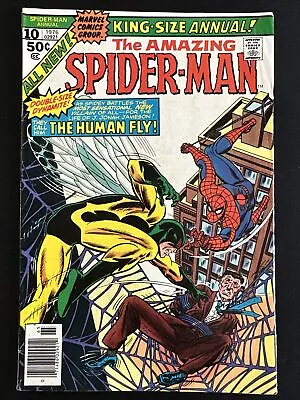 Buy The Amazing Spider-Man Annual #10 Marvel Comics 1st Print Silver Age 1976 VG • 10.26£