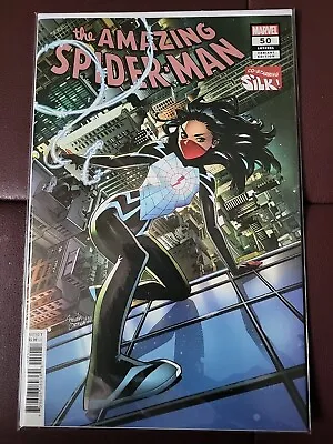 Buy Amazing Spider-Man 50. Belen Ortega Silk Variant. High Grade. • 4.85£