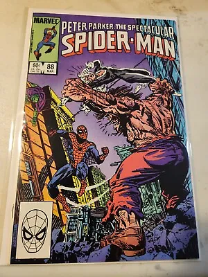 Buy Peter Parker, The Spectacular Spider-Man #88 1984 MARVEL COMIC BOOK 85 V12-85 • 9.45£