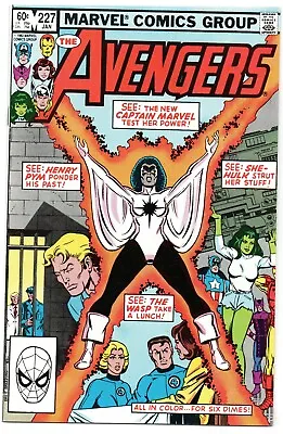 Buy Avengers #227 - 1983 - 2nd Appearance Of Captain Marvel, Monica Rambeau • 11.85£