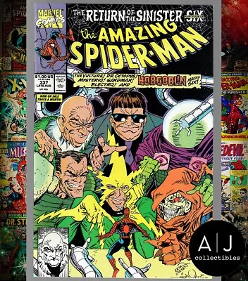 Buy Amazing Spider-Man #337 NM- 9.2 Marvel 1990 • 10.19£