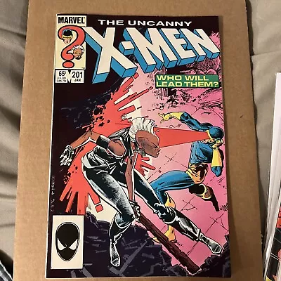 Buy Uncanny X-Men #201 NM - Jan 1986 - Vol.1 - Direct Edition - Major Key - (6460) • 9.45£