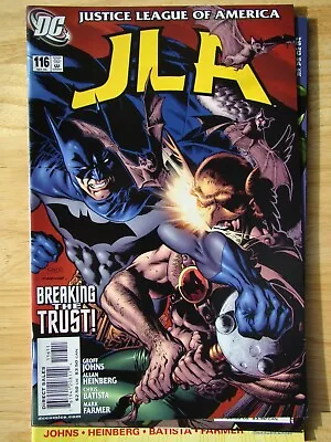 Buy Jla (1997) #116 (nm) Justice League Of America, Johns, Identity Crisis Vs Batman • 1.18£