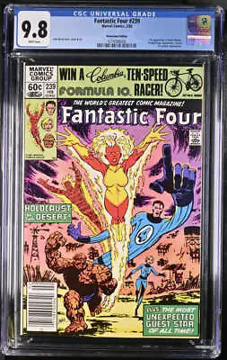 Buy Fantastic Four #239 Cgc 9.8 White Pages // Newsstand Edition Marvel Comics 1982 • 135.05£