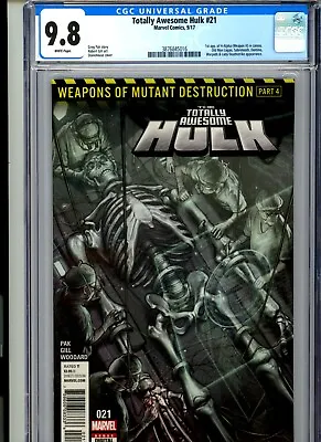 Buy CGC 9.8 Totally Awesome Hulk #21 & #22 1st App Of H-Alpha (Weapon H) • 279.72£