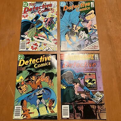Buy Detective Comics Lot # 569 570 571 572 Newsstand DC Anniversary Batman Joker • 35.96£