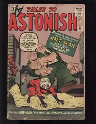 Buy Tales To Astonish 38 PR 0.5 Incomplete High Definition Scans* • 47.49£