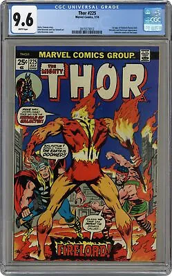 Buy Thor #225 CGC 9.6 1974 2015573012 1st App. Firelord • 637.40£