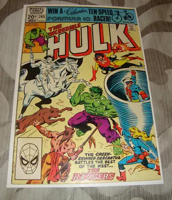 Buy The Incredible Hulk #265 (Nov 1981 ) Bronze Age Marvel Comic  Pence Variant FN- • 6.34£