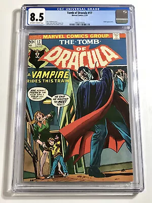Buy 1974 Marvel Tomb Of Dracula #17 CGC 8.5 Blade Is Bitten By Dracula • 124.54£