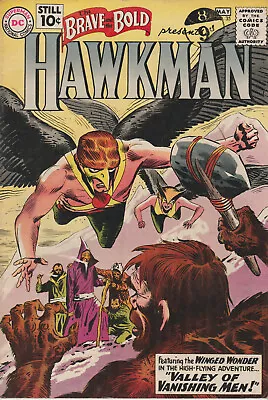 Buy ###dc Comics Brave And The Bold #35 May 1961 2nd Silver Age Hawkman F+ (6.5) ### • 125£
