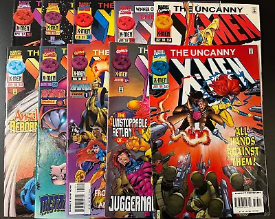 Buy Uncanny X-Men LOT (10) - 333 334 335 336 338 339 340 341 342 343 - AVG VF/NM • 34.42£