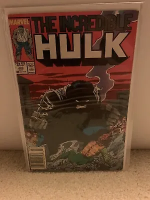 Buy 1987 Marvel Comics #333 The Incredible Hulk: FN/FN+ • 7.12£
