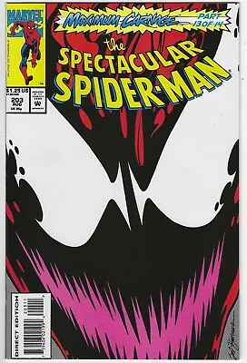 Buy The Spectacular Spiderman 203 Nm 1993 Peter Parker Amazing 1976 Series Lb4 • 3.15£