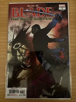 Buy Marvel Blade : The Hulk Slayer #7 LGY #035 Variant Cover Bagged Boarded New • 1.75£