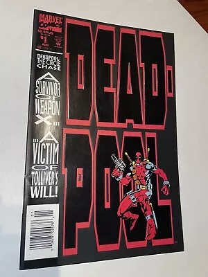 Buy Deadpool: The Circle Chase #1 (1993) 1st Solo Deadpool Modern Age Marvel Comic • 15.95£