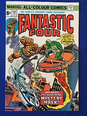 Buy Fantastic Four #154 VFN+ (8.5) MARVEL ( Vol 1 1975) (2)  • 16£
