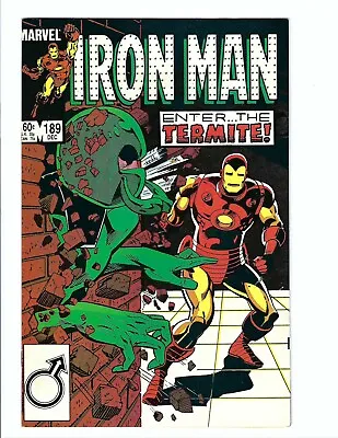 Buy Iron Man 189, FN 6.0, Bronze 1984, Denny O’Neil, Termite • 7.68£