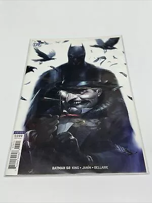 Buy BATMAN #58 FRANCESCO MATTINA VARIANT DC COMICS 2018 PENGUIN - Bagged Boarded • 3.82£