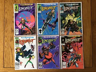 Buy Longshot 1 - 6 (1985) Complete Six Issue Series. NM • 80£