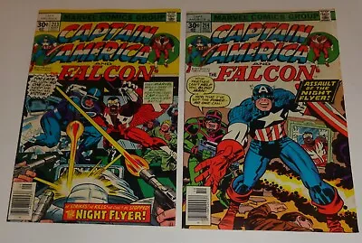 Buy Captain America #213,214  Kirby Classic Vf's 1977 • 14.39£