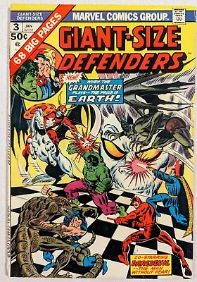 Buy Giant-Size Defenders #3 FN+ 6.5 First Appearance Of Korvac Key Issue! • 35.62£