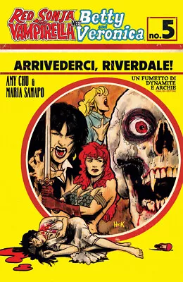 Buy Red Sonja And Vampirella Meet Betty And Veronica #5 (NM)`19  (Cover B) • 4.25£