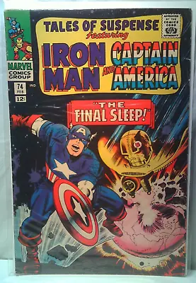 Buy Tales Of Suspense Iron Man And Captain America Marvel Comics  74 7.0 • 22.39£