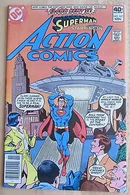 Buy Superman Starring In Action Comics # 501, Good Condition • 3.95£