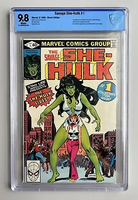 Buy Savage She-Hulk 1 , MN/NM+ , CBCS 9.8 (not CGC) , Key 1st Appearance Of She-Hulk • 988£