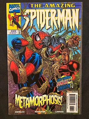 Buy 1998 Aug Issue 437 Marvel  Amazing Spider-man Metamorphosis! Comic Book AM 91123 • 4.72£