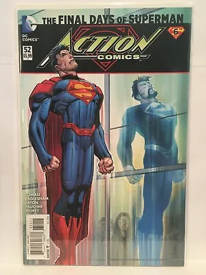 Buy Action Comics #52 (Last Issue) VF/NM 1st Print DC Comics New 52 • 5.99£