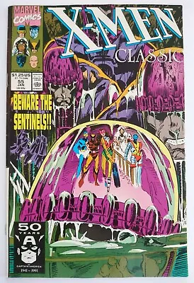Buy X-Men Classic | #55 (1991) | Reprint Uncanny X-Men #151 | Marvel | Z 1 VF • 2.59£