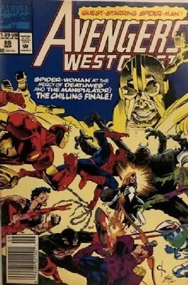 Buy West Coast Avengers (Vol 1) #  86 (VryFn Minus-) (VFN-) US Newsstand Edition COM • 8.98£