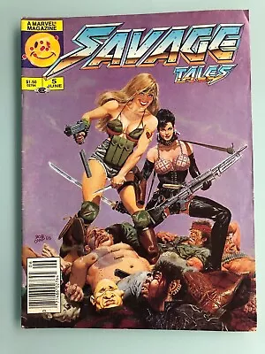 Buy Marvel Savage Tales Comic Magazine (Vol 2 No 5 June 1986) • 15.80£