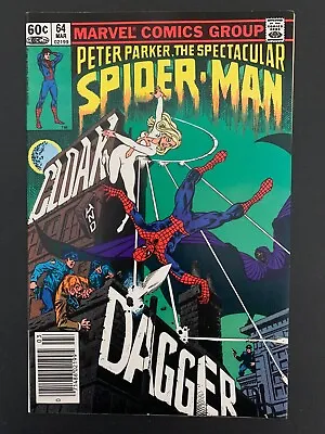 Buy Spectacular Spider-man #64 *high Grade!* (1982)  Cloak & Dagger!  Lots Of Pics! • 102.46£