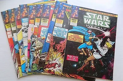 Buy Star Wars Weekly - 11 Issues - 81 83 84 85 86 87 88 89 91 92 110 - 1979 • 22£