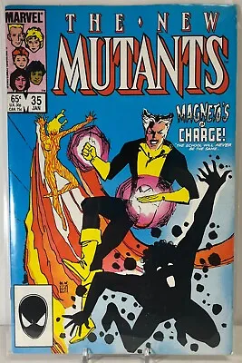 Buy THE NEW MUTANTS 35 Marvel Comics 1986 Magneto In Charge • 1.16£