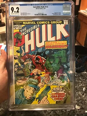 Buy Incredible Hulk 172 Cgc 9.2  • 100.53£