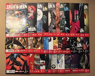 Buy Superior Spider-Man (2013) #   1-33 + Annuals 1 & 2 (7.0/9.0-FVF/VFNM) COMPLE... • 157.50£