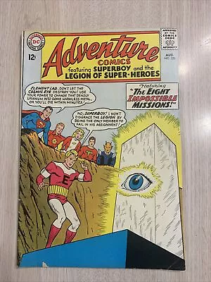 Buy Adventure Comics 323 Vg/fn 1964 Legion Code Of The Super-heroes  Silver Age • 11.99£