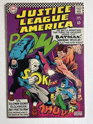 Buy Justice League Of America 46 F+ 1966 DC Comics Solomon Blockbuster • 79.03£