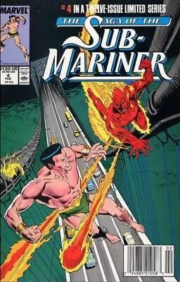 Buy Saga Of The Sub Mariner #4 (of 12) - Marvel Comics, VF/NM, Namor - 1988 • 3.99£