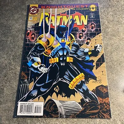 Buy Batman 501 (DC Nov 93) Knightquest The Crusade Comic Book Moench Manley • 3.15£