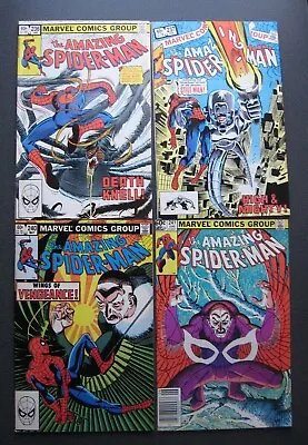 Buy AMAZING SPIDER-MAN Lot Of 4 Comics 236 237 240 241 Marvel Mid-Grade • 15.93£