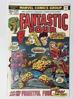 Buy Fantastic Four #129 (1972) 1st App. Thundra In 6.5 Fine+ • 28.45£