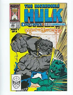Buy Incredible Hulk #364 1989 Unread NM Countdown To Abomination!  Combine Shipping • 3.99£
