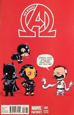 Buy New Avengers Issue 1 - Skottie Young Variant Cover Marvel Now - Hickman • 5.50£