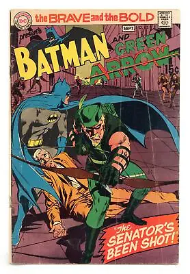 Buy Brave And The Bold #85 GD+ 2.5 1969 1st App. New Green Arrow Costume • 29.30£