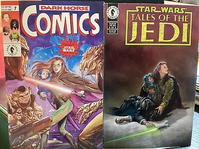 Buy 2 Dark Horse Comics Lot #7 Star Wars Tales Of The Jedi #3 1993 1st Nomi Sunrider • 7.90£